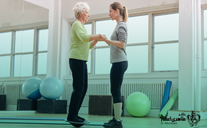 فیزیوتراپی برای ام اس