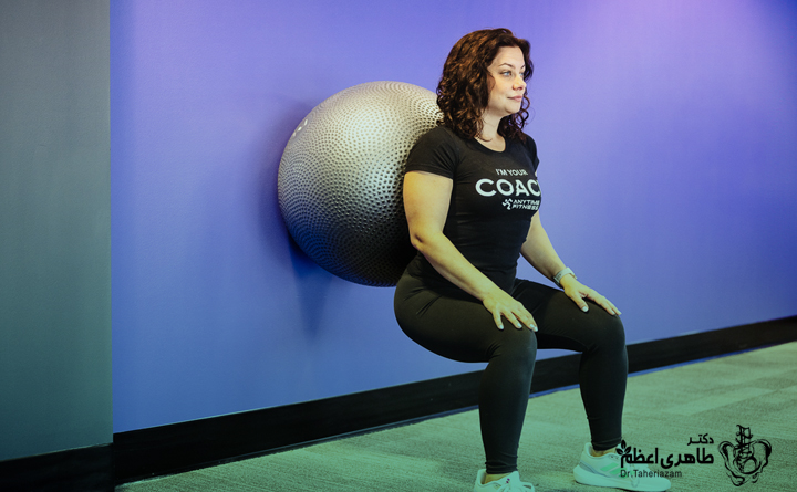 ورزش برای عقب زدگی زانو