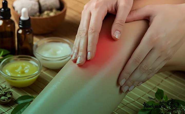 روغن گیاهی برای خالی کردن زانو