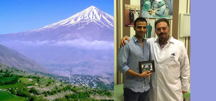 فتح قله دماوند سه سال بعد از جراحی لگن