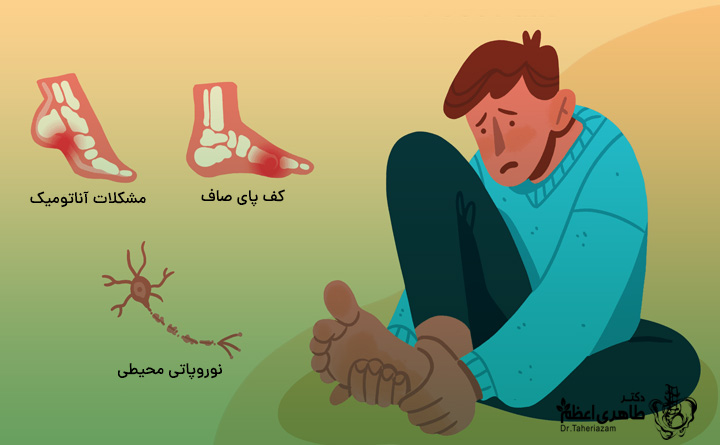 چرا درد کف پا داریم؟